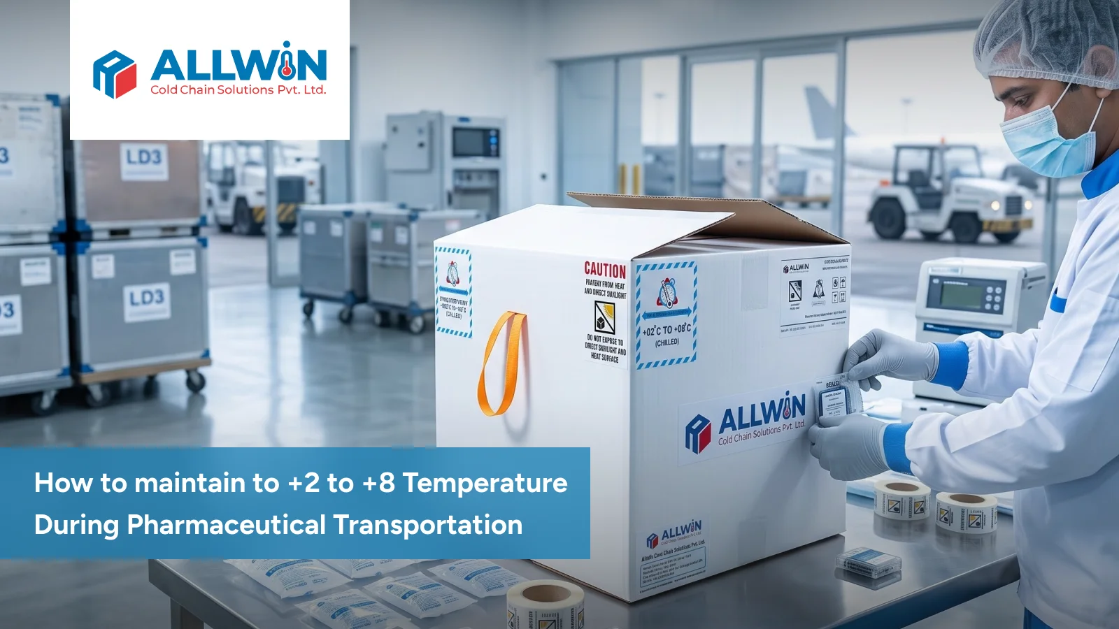 pharmaceutical cold chain transportation at +2°C to +8°C.webp